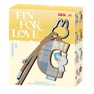 Labubu Pop Mart  Sealed Case  Pin for Love A-M  (14 blind boxes total)